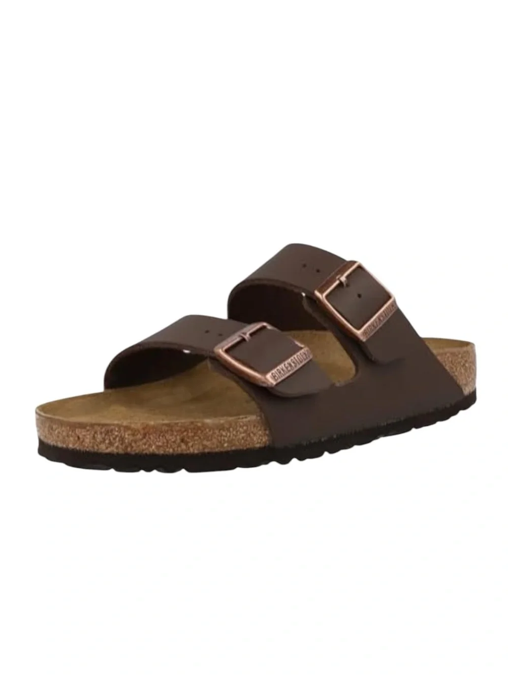 NWT Birkenstock Arizona Birko-Flor Brown Unisex Size 44 R US M 11-11.5 | US W 13